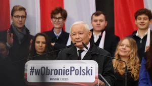 Miniatura: "Nie dajcie się oszukać". Kaczyński...