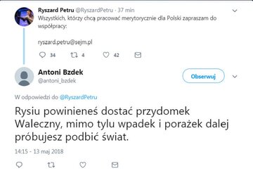 "Zapraszam do współpracy". Zaskakujące ogłoszenie Petru na Twitterze 