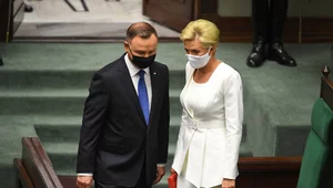 Miniatura: "Czujemy się dobrze". Prezydent i pierwsza...