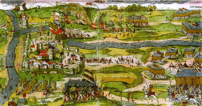 Oblężenie Połocka w 1579 roku przez wojska pod wodzą Stefana Batorego