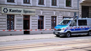 Miniatura: Napad na kantor w Łodzi. Imigrant...