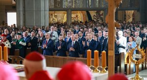 Miniatura: Prezydent uczestniczył w beatyfikacji...
