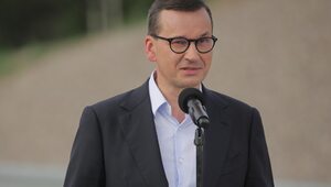 Miniatura: Morawiecki w Kijowie: Wartości byłyby...