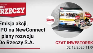 Miniatura: Emisja akcji Do Rzeczy S. A. Zapraszamy na...