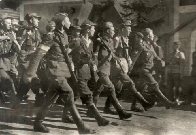 Żołnierze Brygady Świętokrzyskiej, 1945 rok