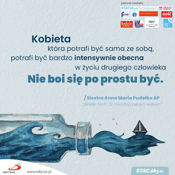 Kobieta -&nbsp;Nie&nbsp;boi się po&nbsp;prostu być.