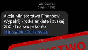 Miniatura: Nowe oszustwo w internecie. Fałszywe SMS-y...