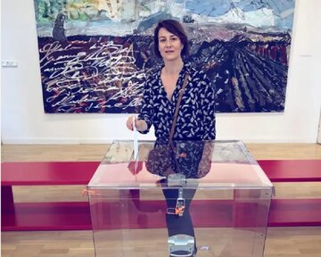 Celebryci na wyborach - Maja Ostaszewska 