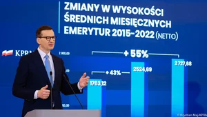 Miniatura: Emerytury i renty w górę. Morawiecki...