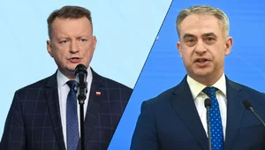 Miniatura: "Coś poniżej poziomu". Błaszczak odpowiada...