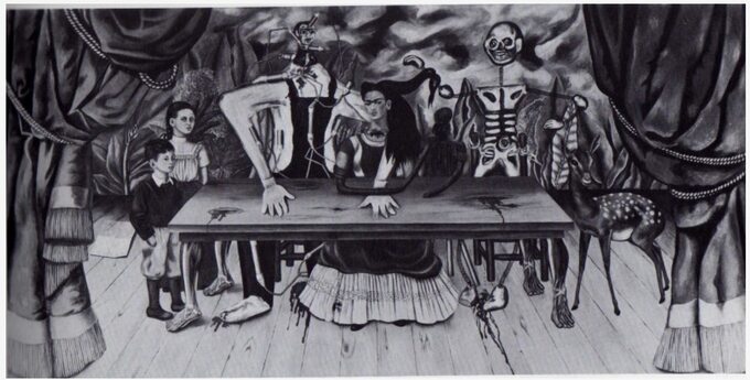 Frida Kahlo, "Zraniony stół"