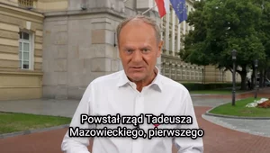 Miniatura: "Jarek chyba nie odmówi?". Tusk chce...