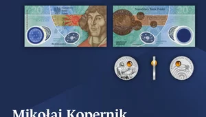 Miniatura: Mikołaj Kopernik na banknocie...