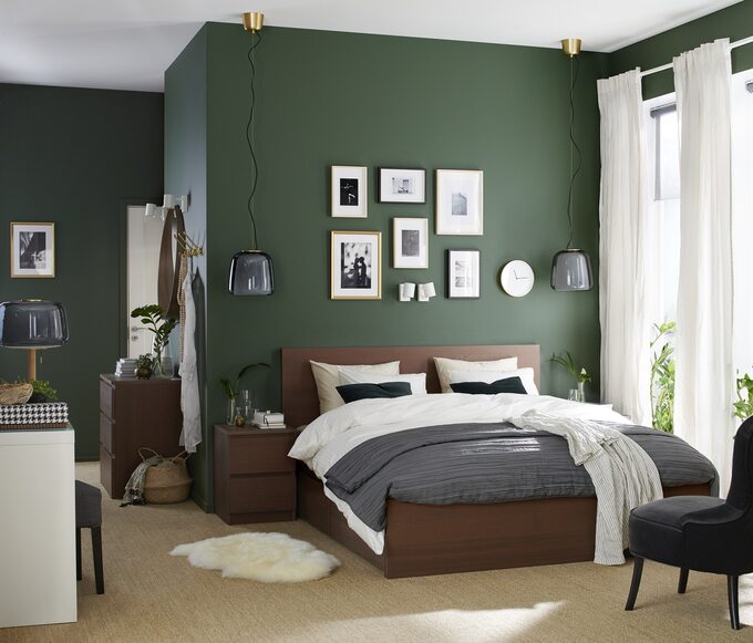 Sypialnia zielona