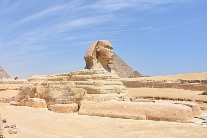 Wielki Sfinks, Giza, Egipt