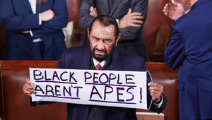 Miniatura: "Czarni nie są małpami". Demokrata...