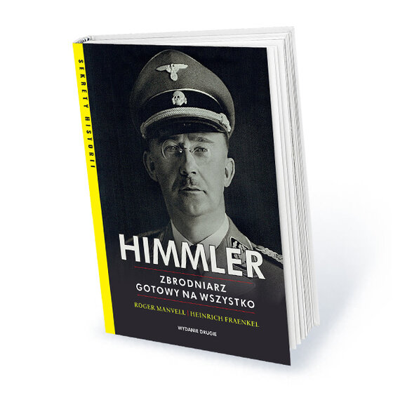 Roczna prenumerata miesięcznika Historia Do Rzeczy z prezentem Roger Manvell, Heinrich Fraenkel: „Himmler. Zbrodniarz gotowy na wszystko”