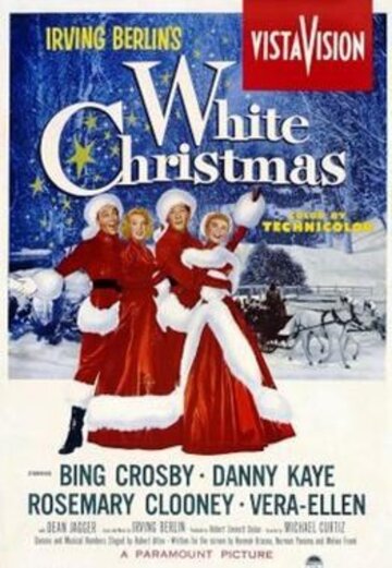 Plakat z&nbsp;filmu "Białe Boże Narodzenie"