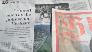 Miniatura: Berliner Zeitung: Polacy mieli służyć...