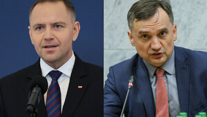 Miniatura: "Nie opuściłbym Polski". Nawrocki o Ziobrze