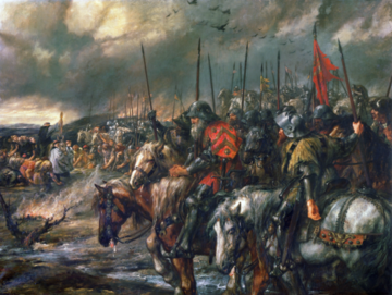 John Gilbert, Poranek przed bitwą pod&nbsp;Azincourt