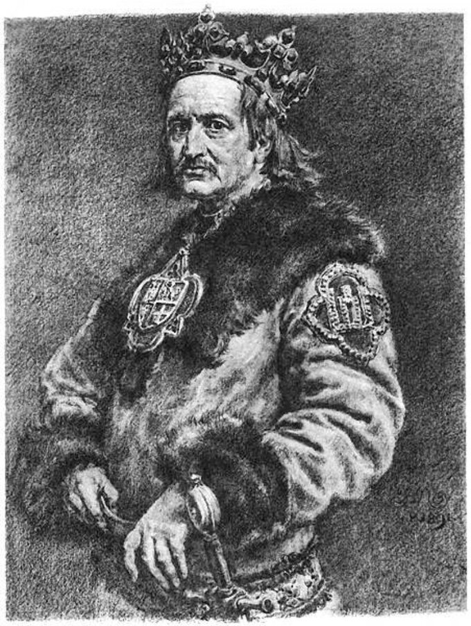 Jan Matejko, portret Władysława Jagiełły