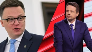 Miniatura: Tusk postawi na Hołownię? "Sondaże...