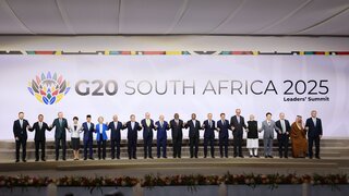Przyw&oacute;dcy G20 na&nbsp;szczycie w&nbsp;Johannesburgu w&nbsp;RPA
