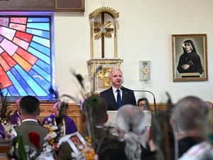 Miniatura: Nawrocki napisał list na pogrzeb ks....
