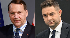 Miniatura: Jaki zamieścił nagranie, Sikorski atakuje....