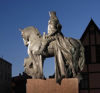 Kazimierz Wielki -&nbsp;pomnik w&nbsp;Bydgoszczy