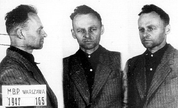 Rotmistrz Witold Pilecki po aresztowaniu przez UB w 1947 r.