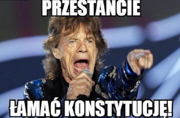 Memy po słowach Jaggera 