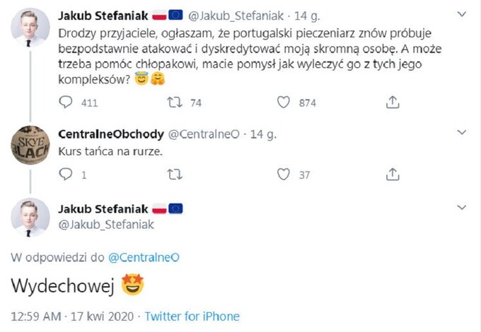 Głos zabrał polityk, były rzecznik PSL, obecnie wicedyrektor Centrum Informacyjnego Senatu Jakub Stefaniak.