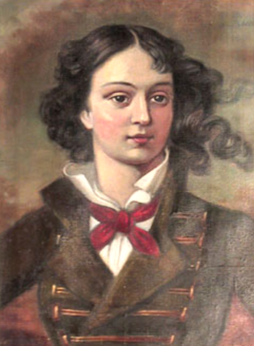 Emilia Plater, prawdopodobny wizerunek. Autor nieznany