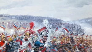 Miniatura: Dramatyczny bój Napoleona. Te dni...