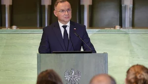 Miniatura: Stanowcza deklaracja prezydenta Dudy....
