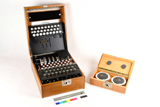Niemiecka maszyna szyfrująca Enigma, Niemcy, 1931 r., zbiory MHP