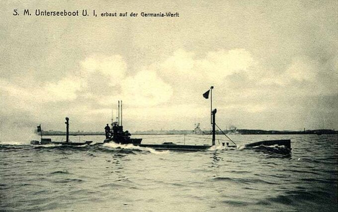 SM U-1, pierwszy okręt podwodny niemieckiej marynarki wojennej