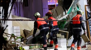 Miniatura: Na Majorce zawalił się budynek...