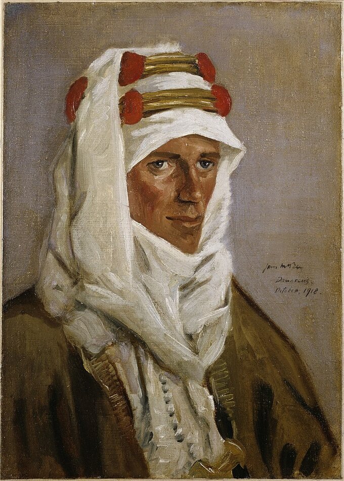 Thomas Lawrence - Lawrence z Arabii. Mal. James Mcbey