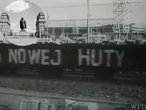 Miniatura: Huta Lenina. "Symbol człowieka socjalizmu"