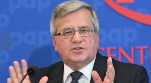 Miniatura: Komorowski o wizycie Dudy i Tuska w USA....