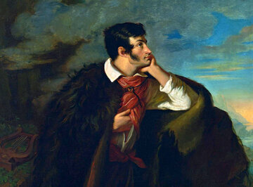 "Portret Adama Mickiewicza na&nbsp;Judahu skale" -&nbsp;obraz Walentego Wańkowicza namalowany w&nbsp;latach 1827&ndash;1828