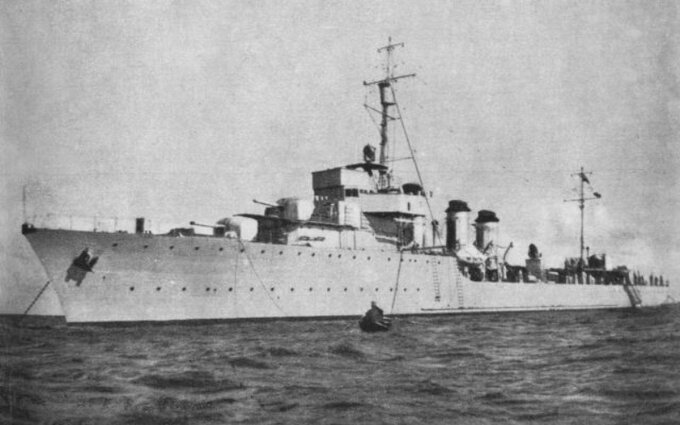 Niszczyciel ORP "Wicher"