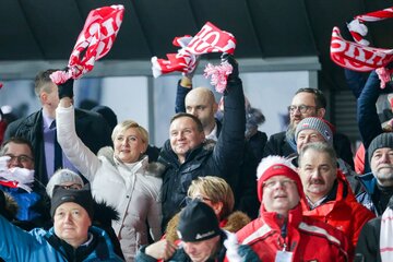 Para prezydencjka na&nbsp;konkursie Pucharu Świata w&nbsp;skokakach narciarskich w&nbsp;Zakopanem
