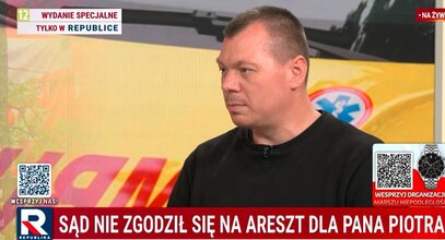 Miniatura: Pan Piotr zabrał głos po uwolnieniu z...