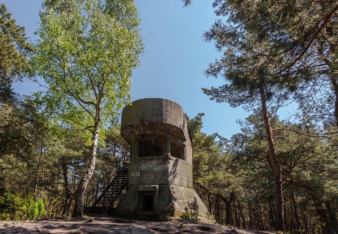 Zapasowe stanowisko kierowania ogniem na Helu.