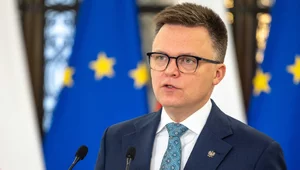 Miniatura: "Gra na totalne zwarcie". Hołownia...