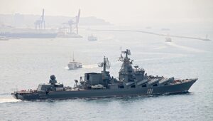 Miniatura: Krążownik "Moskwa" zatonął. Pentagon: To...